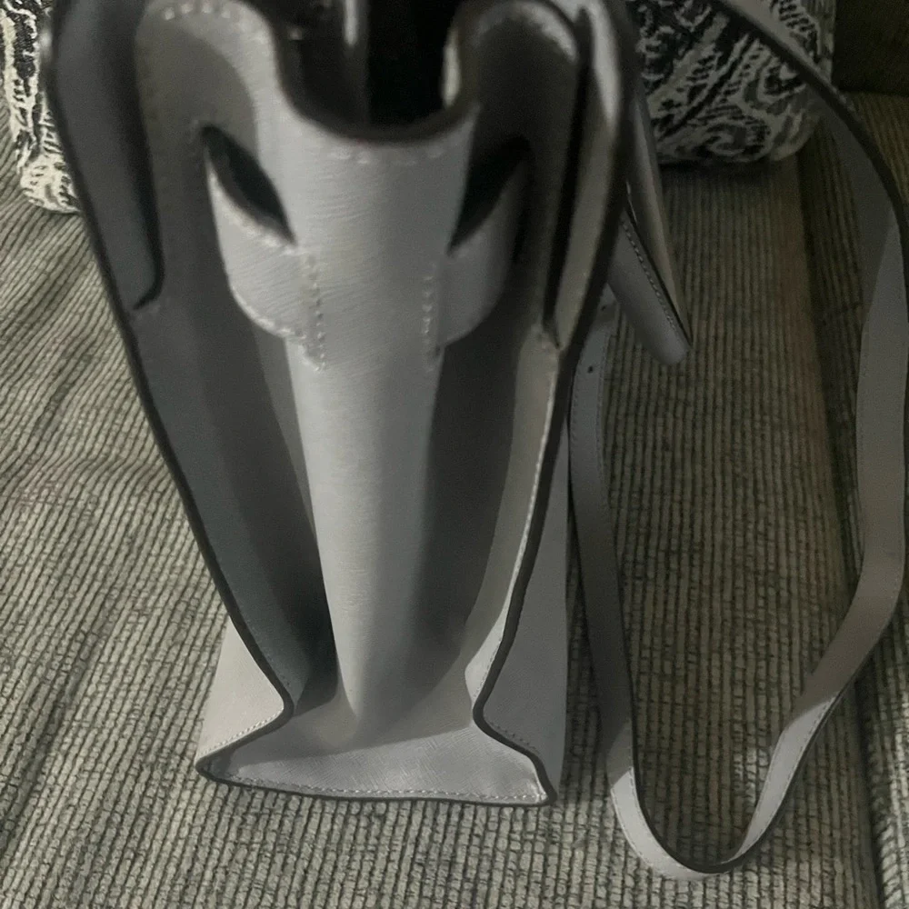 Michael Kors Gray Satchel Bag